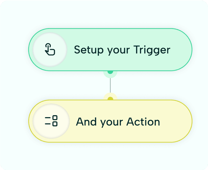 Set Triggers and Actions